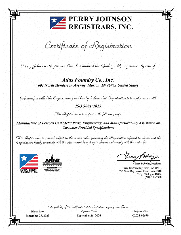 ISO certification - image