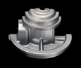 Outer view of a bearing housing - photo