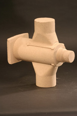 Isocure core for plug fitting from Atlas Foundry