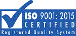 ISO9001:2015 Certified